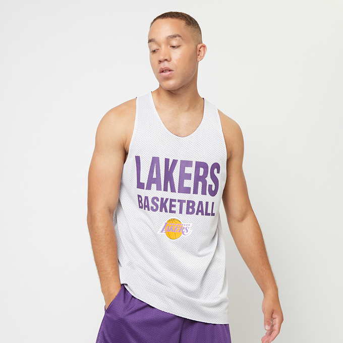Mitchell & Ness NBA Reversible Mesh Tank Vintage Logo La Lakers fioletowy 40243 7