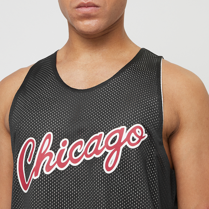 Mitchell & Ness NBA Reversible Mesh Practice Tank Vintage Logo LA Lakers czarny 40244 4