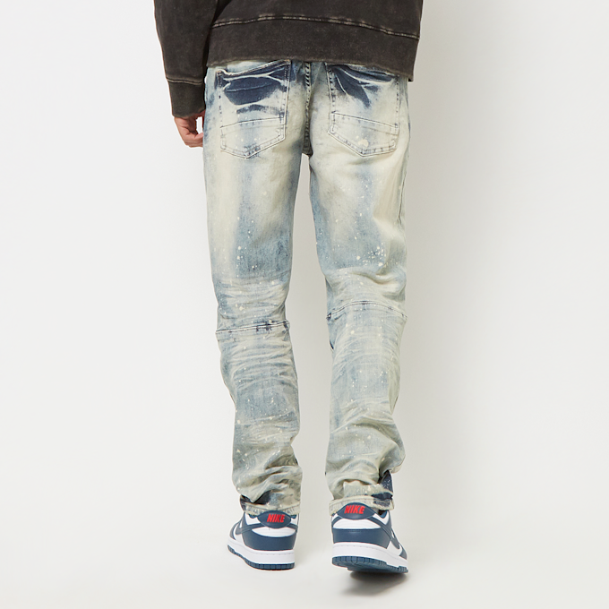 Smoke Rise Heavy Vintage Washed Jeans bleu 40417 2