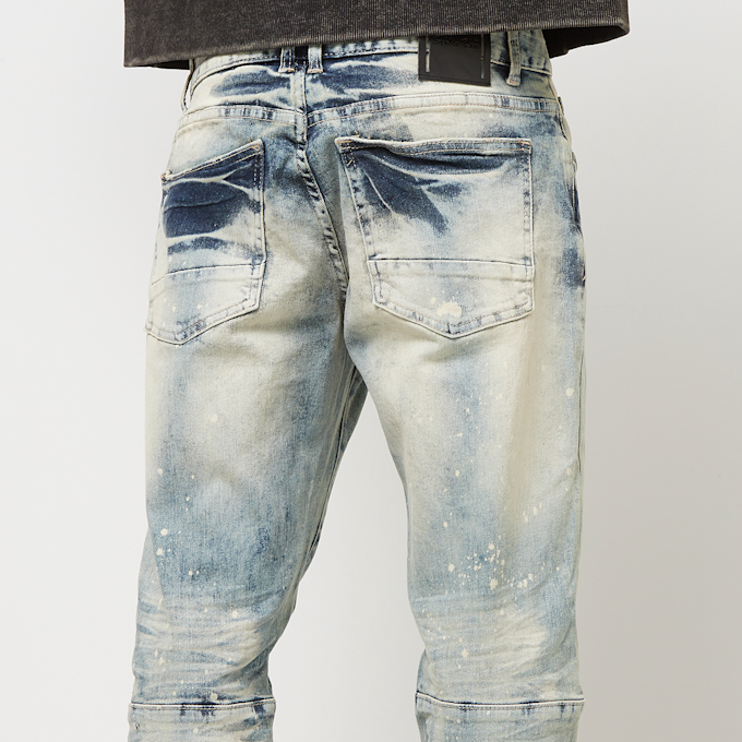 Smoke Rise Heavy Vintage Washed Jeans plava 40417 4