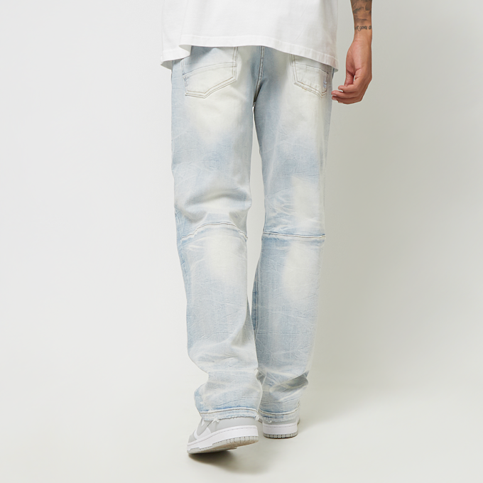 Smoke Rise Heavy R&R w/ Lighting Effect Jeans niebieski 40419 2