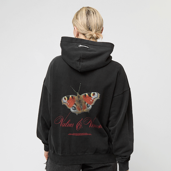 Pegador Fia Oversized Hoodie noir 40376 1