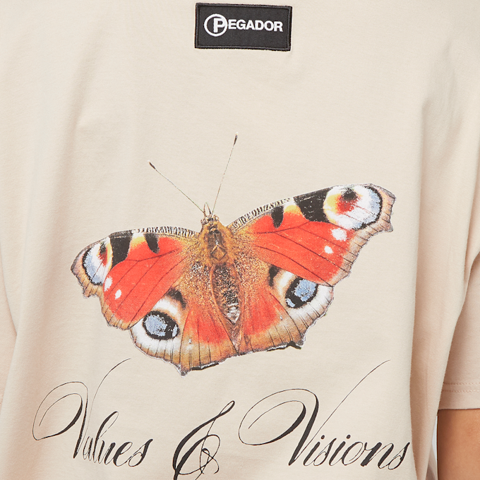 Pegador Fia Heavy Oversized Tee beige 40377 4