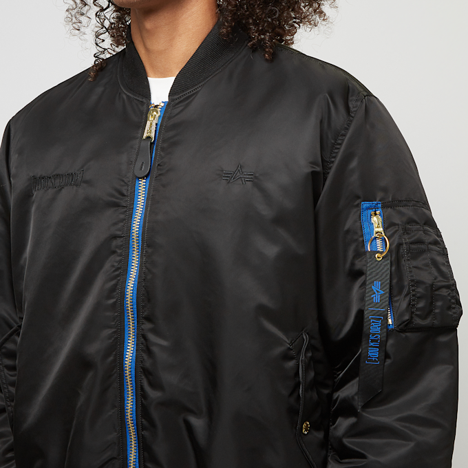 Alpha Industries Alpha Industries x zəяo si:x nœf MA-1 preto 40410 3