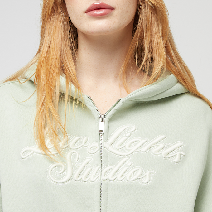Low Lights Studios Shutter Zip Hoodie Avalanche verde 40426 3