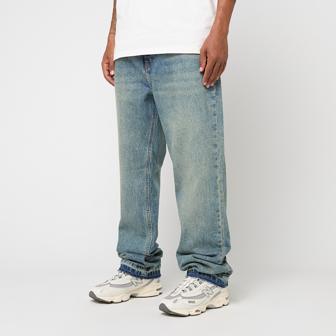 2Y STUDIOS Arun Open Hem Straight Jeans blauw 40469 1