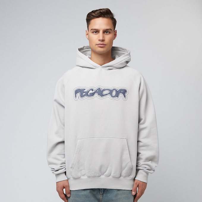 Pegador Anclar Oversized Raglan Hoodie siva 40547 1