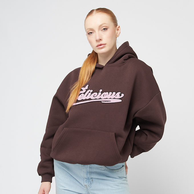 Felicious Soft Regular Hoodie brun 40546 1