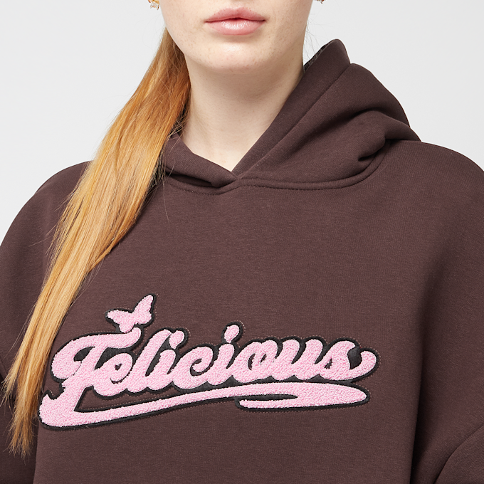 Felicious Soft Regular Hoodie brun 40546 3