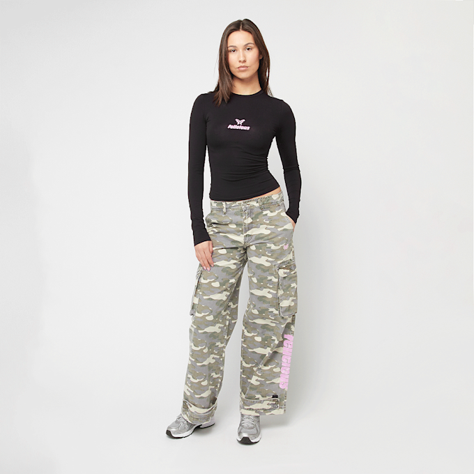 Felicious Tight Logo Longsleeve Jet zwart 40545 4