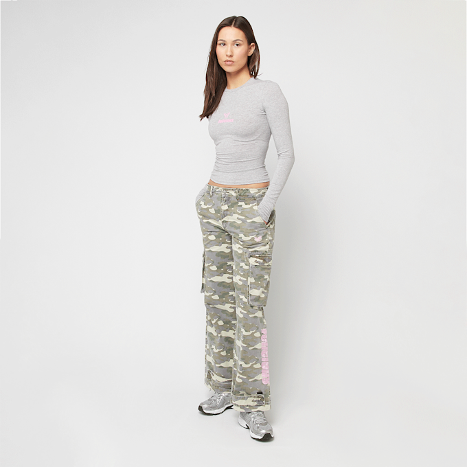 Felicious Tight Logo Longsleeve siva 40548 4