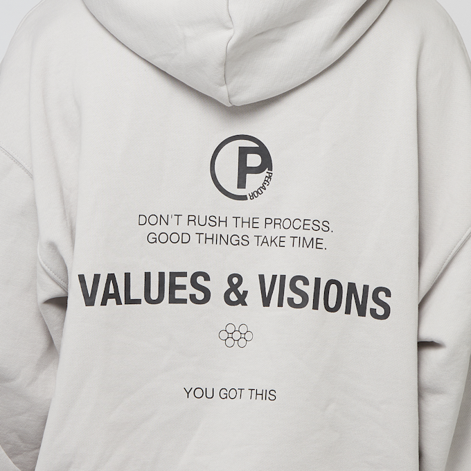 Pegador Clinton Oversized Hoodie szary 40567 4