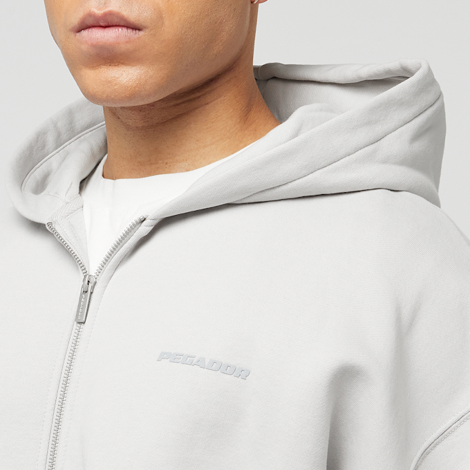 Pegador Colne Logo Oversized Sweat Jacket gris 40532 3