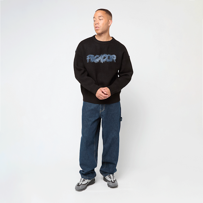 Pegador Tripole Oversized Knit Sweater negro 40573 7