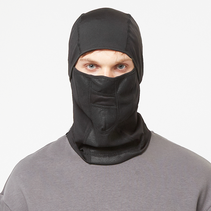 SNIPES Woven Basic Logo Tech Balaclava noir 40622 4
