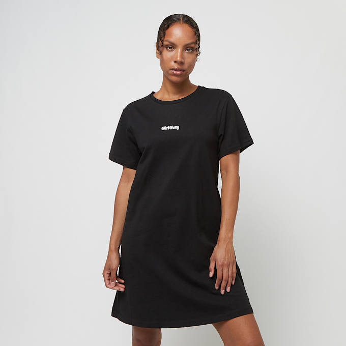 Miss Tee Girl Gang Tee Dress preto 40652 2