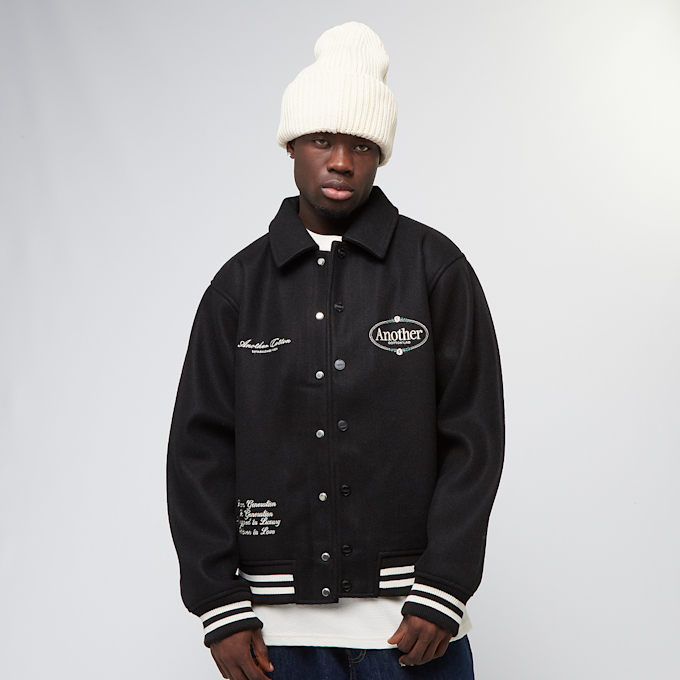 Another Cotton Lab Another Varsity College Jacket nero 40639 1
