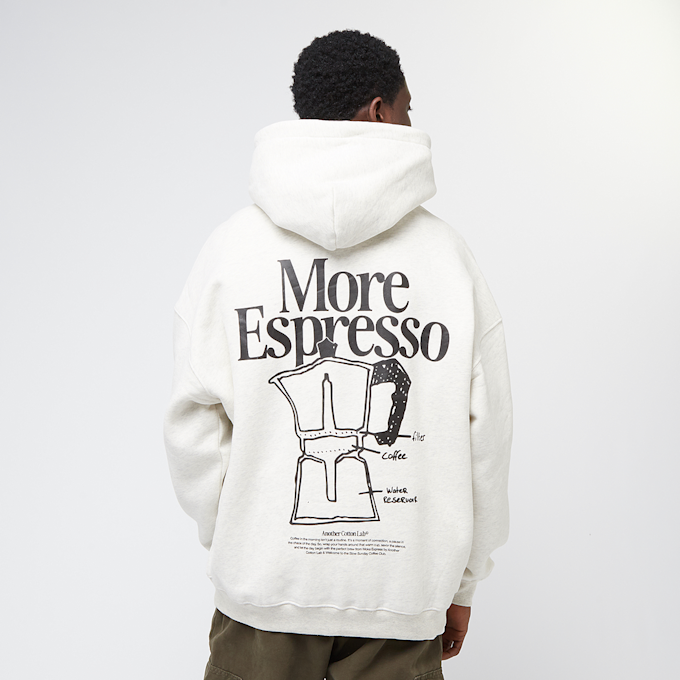Another Cotton Lab More Espresso Oversized Hoodie szary 40641 1