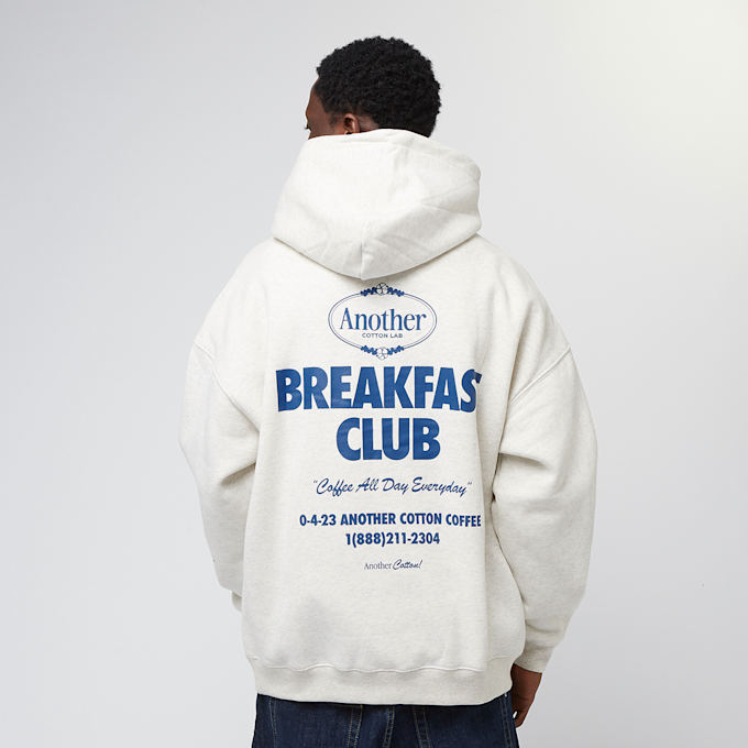 Another Cotton Lab Breakfast Club Oversized Hoodie gris 40658 1