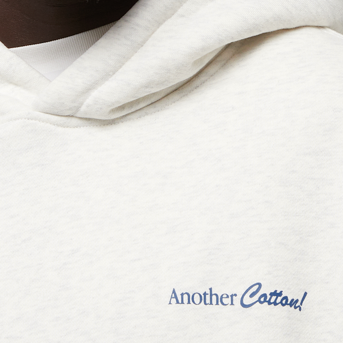 Another Cotton Lab Breakfast Club Oversized Hoodie gris 40658 3