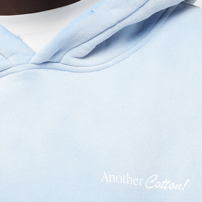 Another Cotton Lab Support Your Mental Health Oversized Hoodie azul 40663 3