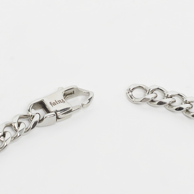 fainz Cuban Link Chain prateado 41406 2