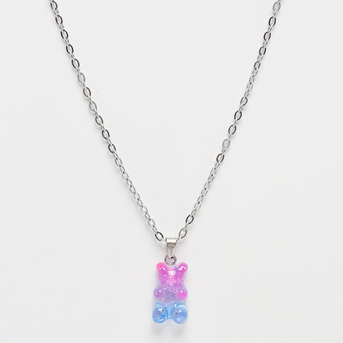 fainz Bear Chain Heidelberger prateado 41410 1