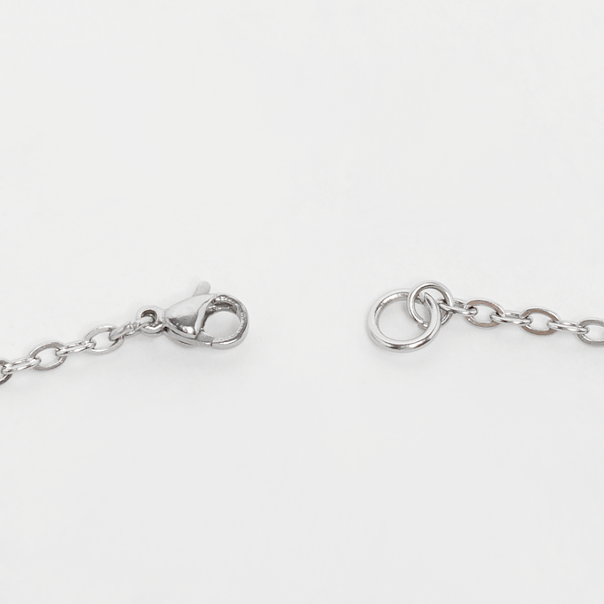 fainz Bear Chain Heidelberger argento 41410 2