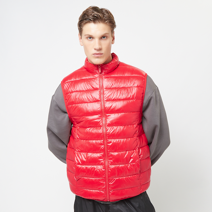 SNIPES Small Logo Light Puffer Vest rosso 41465 1