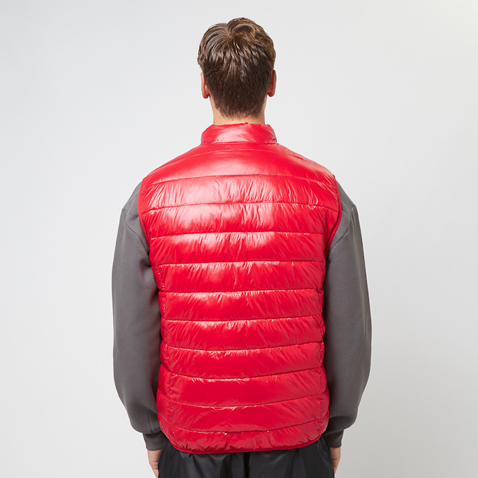 SNIPES Small Logo Light Puffer Vest rosso 41465 2