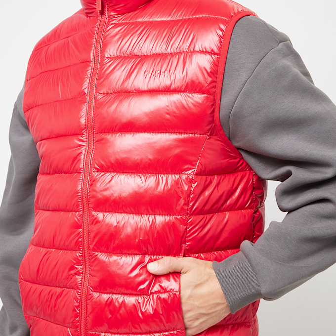 SNIPES Small Logo Light Puffer Vest rosso 41465 3
