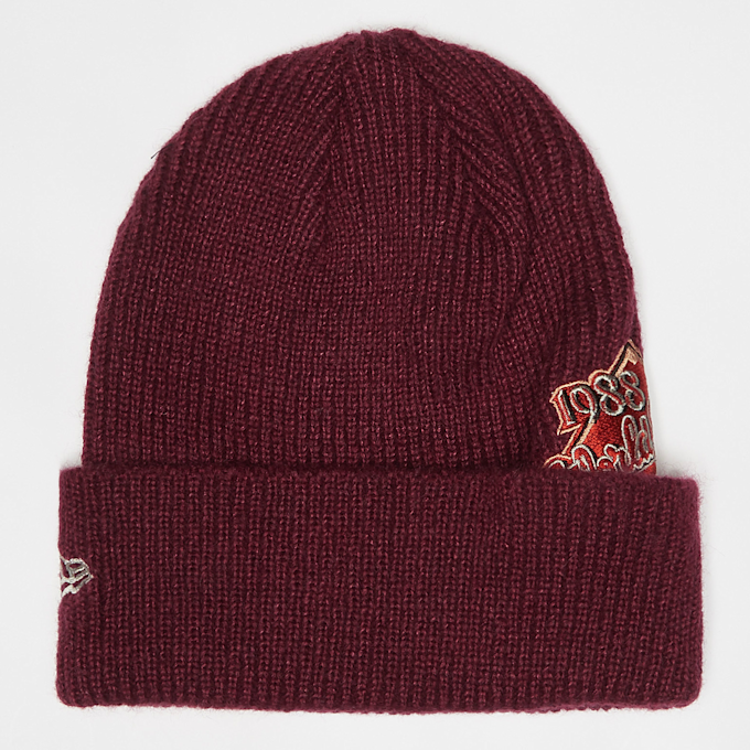 New Era Beanie WS Patch MLB Los Angeles Dodgers rosso 41504 2