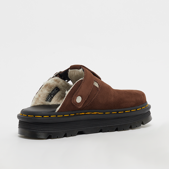 Dr. Martens Zeb Zag Mule WL dark brown bronx suede smeđa 41582 3