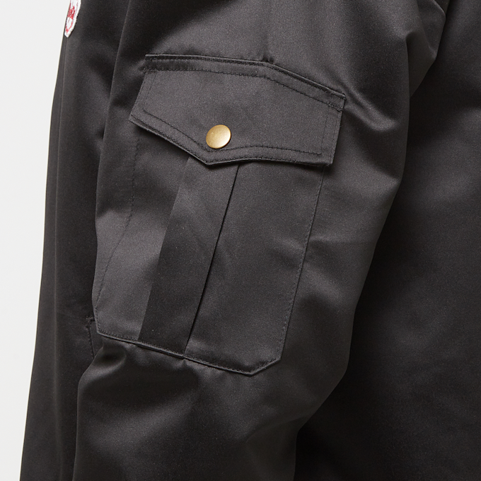 Mitchell & Ness NBA Chicago Bulls Team Leader Satin Bomber schwarz 41808 4