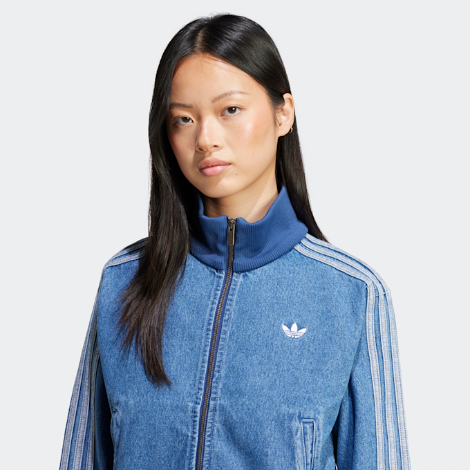 adidas Originals Spijkerjack met 3 Strepen blauw 41734 3