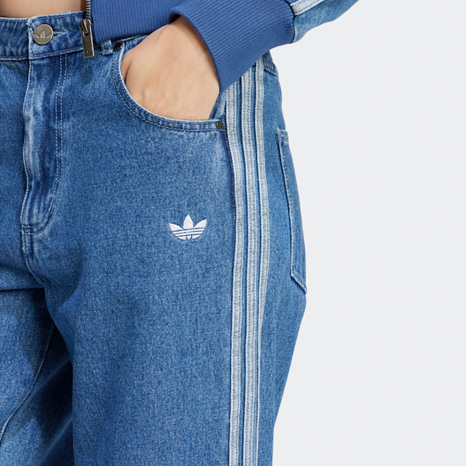 adidas Originals 3-Streifen Jeanshose blau 41736 3