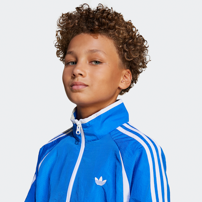 adidas Originals Woven 3-strepen trainingsjacke blauw 42013 3