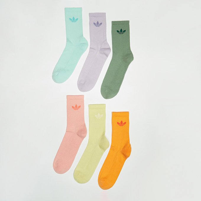 adidas Originals 6 PACK - Trefoil Cushion Crew Socks multicolor 42073 1