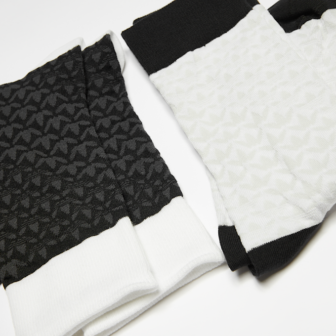 adidas Originals Chaussettes Crew Monogram (2 Pack) noir 42017 2