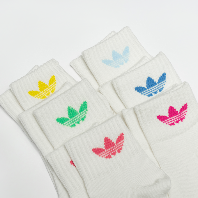 adidas Originals Chaussettes adicolor Trefoil Ankle Kids (6 Pack) multicolore 42085 2