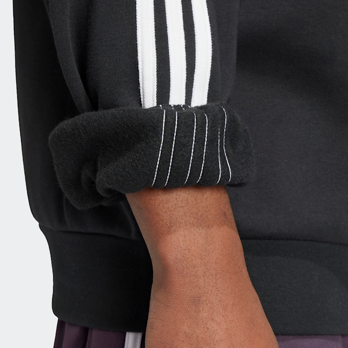 adidas Originals Sudadera oversized 3 rayas negro 41972 4