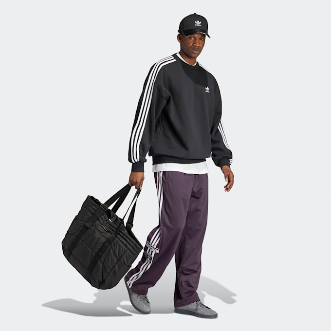 adidas Originals Oversized 3-Streifen Crew Sweatshirt schwarz 41972 5