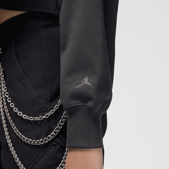 Jordan Flight Fleece Graphics Hoodie grigio 42158 5