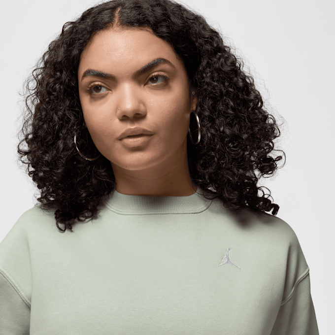 Jordan Brooklyn Fleece Crew Sweatshirt vert 42169 3