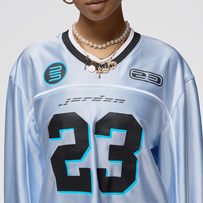 Jordan Longsleeve Jersey Top azul 42174 3