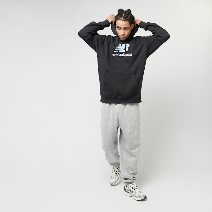 New Balance Stacked Logo Graphic Hoodie schwarz 42122 4