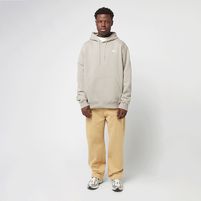 New Balance Sport Essentials Fleece Hoodie beż 42117 4