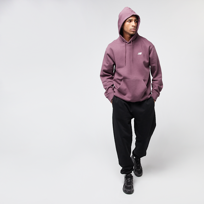 New Balance SPORT ESSENTIALS FLEECE HOODIE blue agate (423) violeta 42121 4