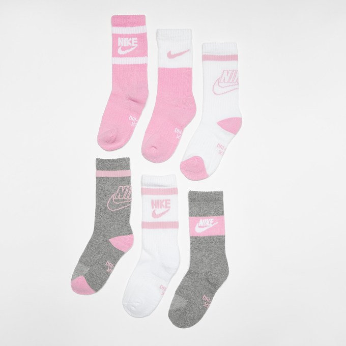 Nike 6 PACK - Sportswear Retro Crew Socks rosa 42239 1