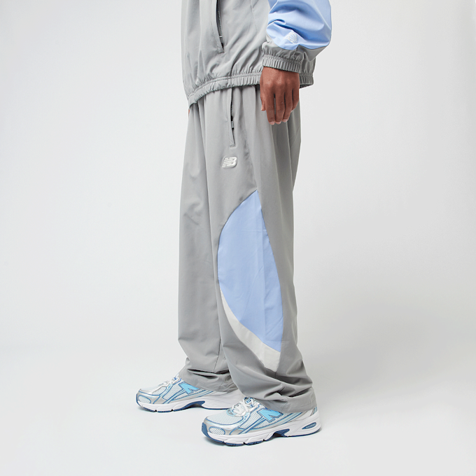 New Balance Woven Track Pant beige grigio 42299 4